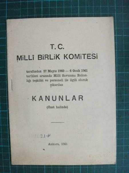 Picture of yeni kanunlar kabul tarihi:25/5/1946