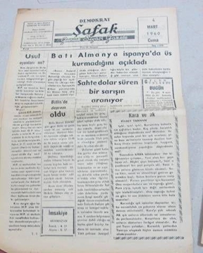 Picture of zile _demokrat şafak gazetesi _sayı 898_1960