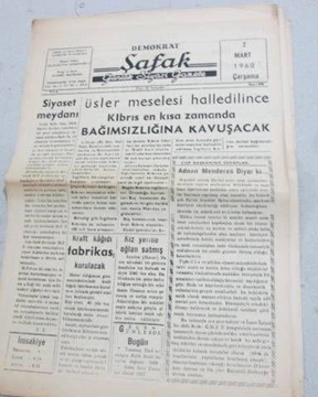 Picture of zile _demokrat şafak gazetesi _sayı 896_1960