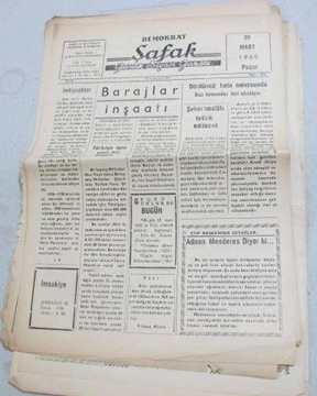 zile _demokrat şafak gazetesi _sayı 912_1960 resmi