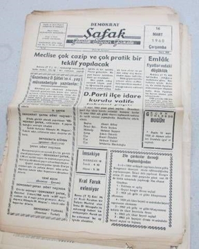 Picture of zile _demokrat şafak gazetesi _sayı 908_1960