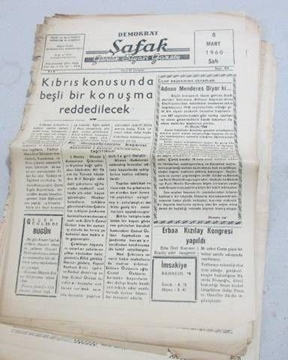 Picture of zile _demokrat şafak gazetesi _sayı 901_1960