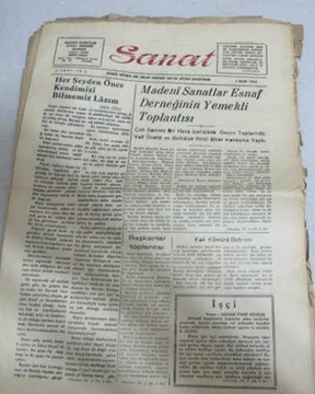 Picture of adana_sanat gazetesi  sayı_13_ 1954