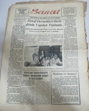 Picture of adana_sanat gazetesi  sayı_14_ 1954