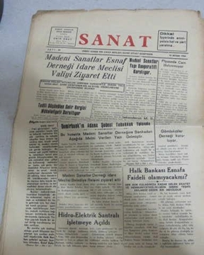 Picture of adana_sanat gazetesi  sayı_30_ 1956