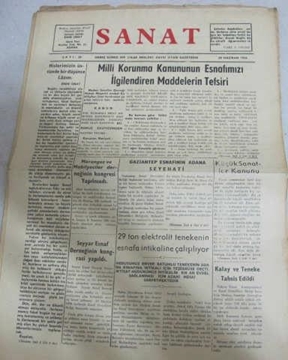 adana_sanat gazetesi  sayı_33_ 1956 resmi