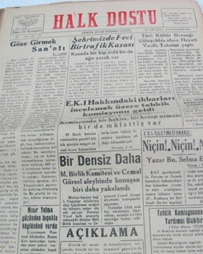 Picture of zonguldak halk dostu gazetesi  sayı 26     1960