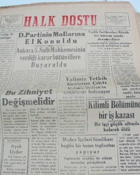 Picture of zonguldak halk dostu gazetesi  sayı 38     1960