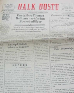 zonguldak halk dostu gazetesi  sayı 6   1960 resmi