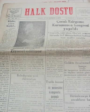 zonguldak halk dostu gazetesi  sayı 8   1960 resmi