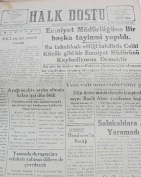 zonguldak halk dostu gazetesi  sayı 108  1960 resmi