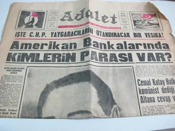 Picture of ADALET - ZEKİ EFEOĞLU amerikan bank 20/09/1965