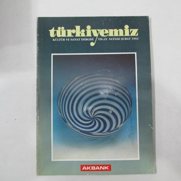 türkiyemiz kültür ve sanat dergisi 1992 resmi