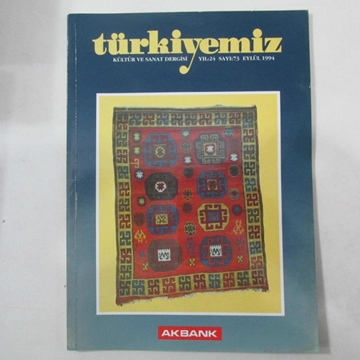 türkiyemiz - kültür ve sanat dergisi 1994 resmi