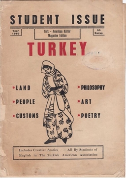 Student Issue - Türk Amerikan Kültür Magazine Edition - Year 1960 resmi