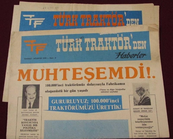 Türk Traktör'den Haberler - 1978/1980, 2 Adet resmi