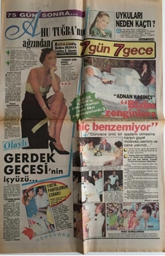 Picture of 7 Gün 7 Gece Gazetesi - 26.07.1988 - 01.08.1988 -(Doğum Günü)