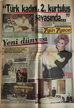 Picture of 7 Gün 7 Gece Gazetesi - 24 Kasım 1987 - (Doğum Günü)