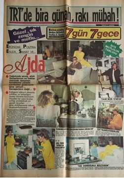 Picture of 7 Gün 7 Gece Gazetesi - 27 Ekim 3 Kasım 1987 - (Doğum Günü)