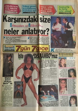 Picture of 7 Gün 7 Gece Gazetesi - 15-22- Aralık 1987 - (Doğum Günü)