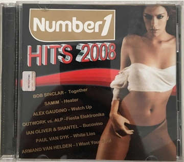 Number One Hits 2008 (CD Albüm) resmi