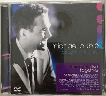 Michael Buble Caught in the act (CD Albüm) resmi