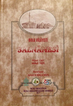 Bolu Vilayeti Salnamesi Rumi 1341 / Miladi 1925 resmi