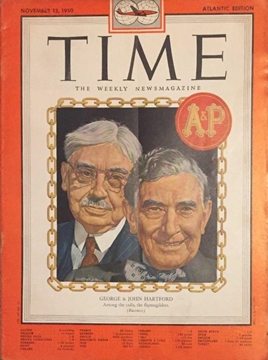 Time: The Weekly Newsmagazine / George & John Hartford - Among The Culls, The Flipmagilders, (Business) - (November 13, 1950) resmi