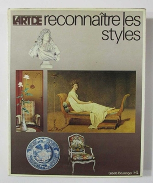 L'art de Reconnaitre Les Styles (Antika, Katalog) resmi