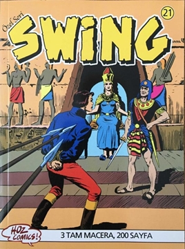 Picture of Kaptan Swing - Sayı: 21 / 3 Tam Macera (Mumyanın Dirilişi-Unutturulan İlaç-Kutsal Maymunlar Çukuru)