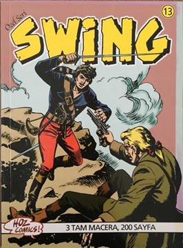 Picture of Kaptan Swing - Sayı: 13 / 3 Tam Macera (Bir Kurşun Darbesi-Lone Hill'deki Görev-Gizli Ajan)
