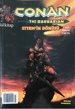 Conan: (The Barbarian / Styrm'in Dönüşü) - Sayı: 3 / 05-2006 resmi