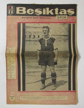 Beşiktaş Spor Gazetesi - Sene.1, Sayı.41, 1949 - Ankara Yenişehir Lisesi Takımı, Hakkı Yeten Hayatı resmi