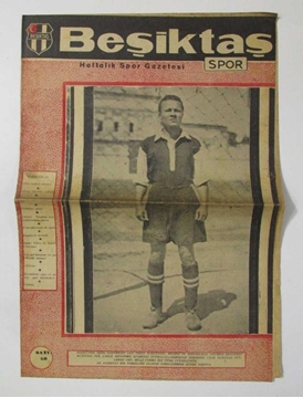 Beşiktaş Spor Gazetesi - Sene.1, Sayı.40, 1949 - Veliefendi'de At Yarışları Başladı, Hakkı Yeten Hayatı resmi