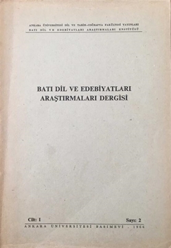 Picture of Batı Dil ve Edebiyatları Araştırmaları Dergisi - Cilt:I / Sayı:2