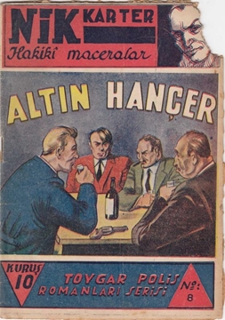 Picture of Nik Karter Hakiki Maceralar - Altın Hançer - No.8
