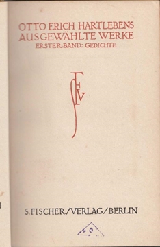 Picture of Ausgewahlte Werke - Erster Band: Gedichte
