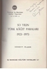 50 Yılın Türk Kağıt Paraları (1923-1973) (İmzalı) resmi