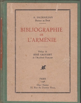 Picture of Bibliographie de l'Armenie