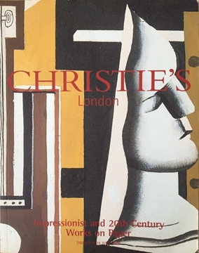 Christie's - Impressionist and Twentieth Century Works and Paper, June 2000 (İzlenimci ve Yirminci Yüzyıl Eserleri ve Kağıt) resmi