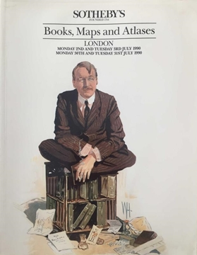 Sotheby's London - Books, Maps and Atlases - Monday/Tuesday/July 1990 (Kitaplar, Haritalar ve Atlaslar) resmi