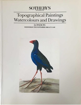 Sotheby's London - Topographical Paintings Watercolours and Drawings - November 1988 (Topografik Tablolar Suluboya ve Çizimler) resmi