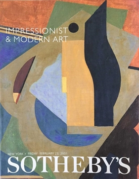 Sotheby's New York - Impressionist / Modern Art - February 2001 (Empresyonist / Modern Sanat) resmi
