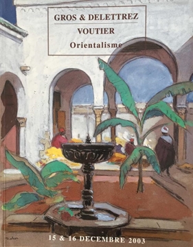 Gros / Delettrez - Voutier Orientalisme Art İslamique - Decembre 2003 (Oryantalizm İslam Sanatı) resmi