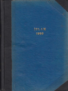 İslam Aylık Mecmua - Cilt 3, 1959 (Sayı 25'ten 36'ya + 2 Sayı) resmi