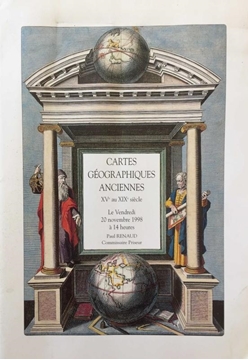 Cartes Geographiques Anciennes de XV e au XIX e Siecle - Novembre 1998 (15. Yüzyıldan 19. Yüzyıla Eski Coğrafi Haritalar) resmi