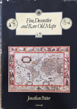 Jonathan Potter - Fine,Decorative and Rare Old Maps - Autumn 1984 (Güzel, Dekoratif ve Nadir Eski Haritalar) resmi