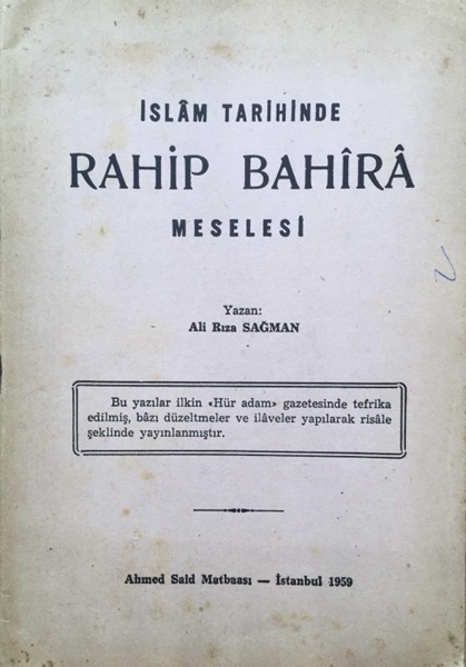 İslam Tarihinde Rahip Bahira Meselesi resmi