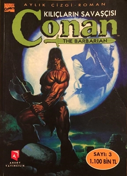 Conan: Kılıçların Savaşçısı (The Barbarian) Sayı: 3 resmi