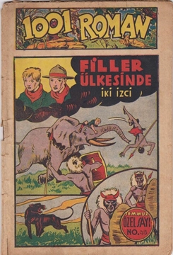 Picture of 1001 Roman - Temmuz Özel Sayı No.43, 1943 - Filler Ülkesinde İki İzci